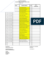 Data Siswa Baru 2021-2022. Kelas 1-6 FIX