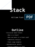 Stack: William Fiset
