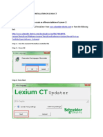 LexiumCT Offline Installation Steps