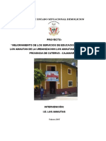 Informe Demolicion - Cajamarca