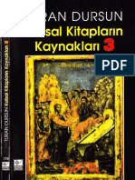 Turan Dursun - Kutsal Kitapların Kaynakları 3 - Kaynak Yay-1995-Cs PDF