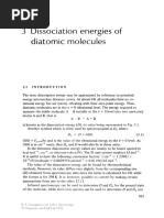 Dissociation Energies of Diatomic Molecules