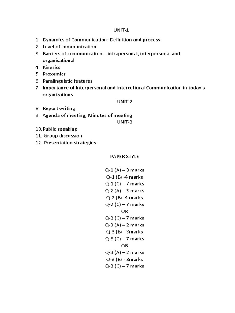 Mid Sem Syllabus & Paper Style Sep-2021 | PDF