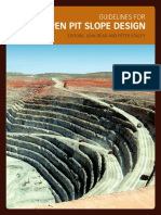 Guidelines for Open Pit Slope Design