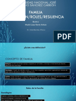 Familia, roles y resiliencia- Bioética.pptx