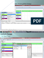 1-Click Tools Menu and Choose Global Change