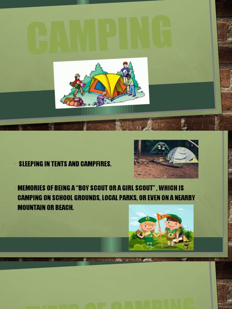 Camping Pdf Camping Campsite