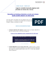 Check List para Crear Páginas Web