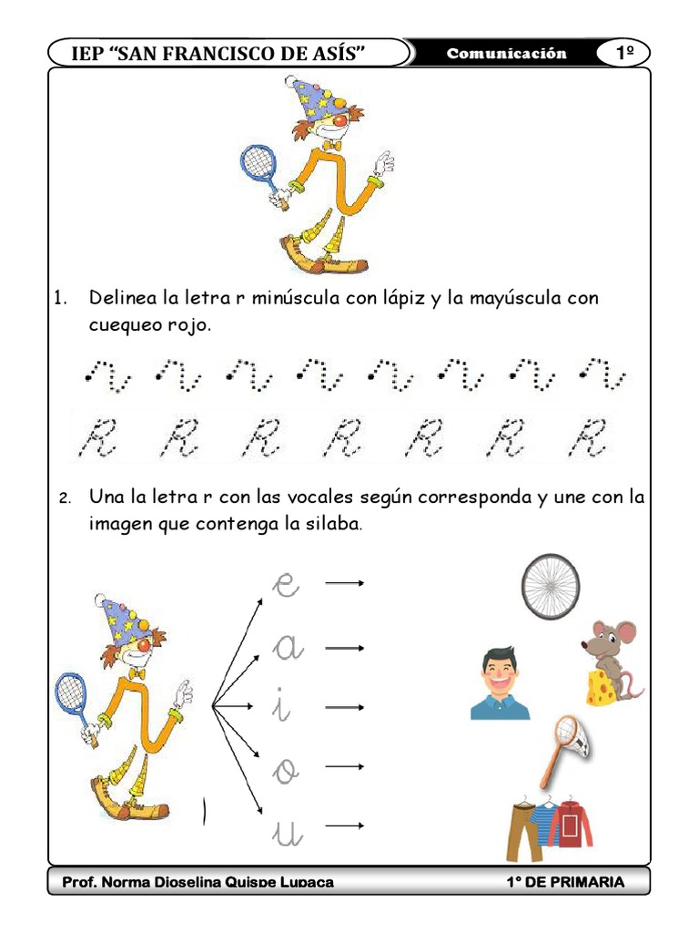 La Letra R | PDF
