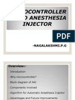 Microcontroller Based Anesthesia Injector