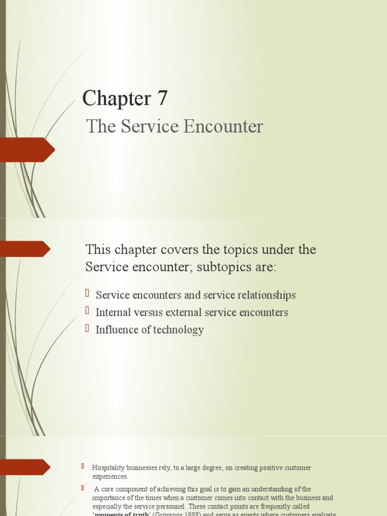 BME 1 Chapter 7 PDF Customer Communication