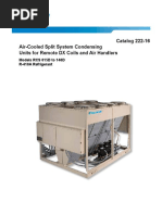 Catalog 222-16 Air-Cooled Split System Condensing Units For Remote DX Coils and Air Handlers