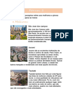 Melhores e piores cidades para morar no estado de São Paulo