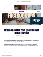 Allegato 11 Facebook Ads Nel 2021 - Quanto Costa e Come Funziona