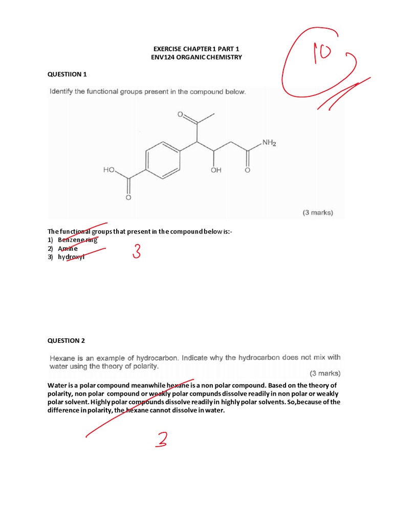 Exercise Chapter 1 | PDF
