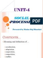 Understanding Social Processes