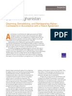 DDR in Afghanistan: Disarming, Demobilizing, and Reintegrating Afghan Combatants in Accordance With A Peace Agreement