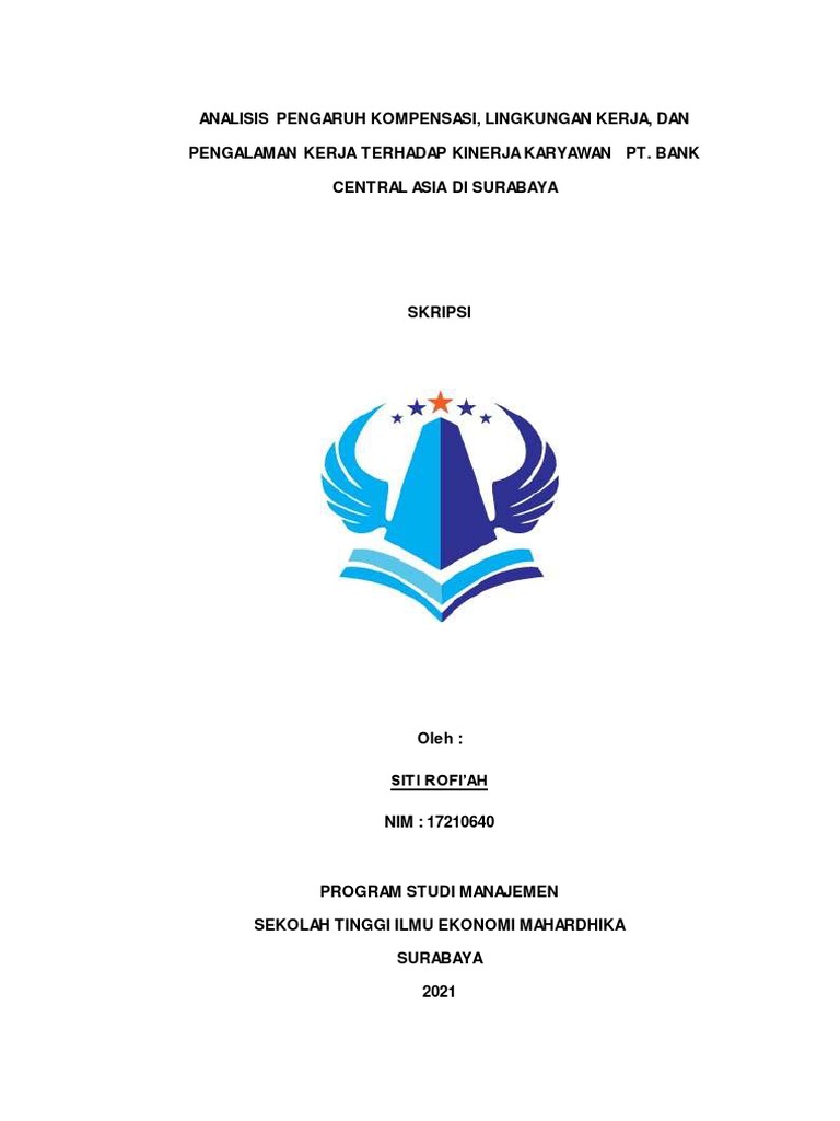 Pengaruh Kompensasi dan Lingkungan Kerja | PDF | Karier & Perkembangan