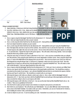 Sketchup Activity 1 Shortcuts To Remember