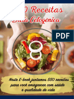 550 Receitas Dieta Cetogenica