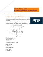 Ce 513 Plates and Shells 2-Equations Governing Bending of Beams & Rectangular Plates