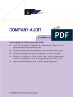 Company Audit: After Studying This Chapter, You Will Be Able To