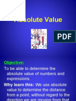 Absolute Value