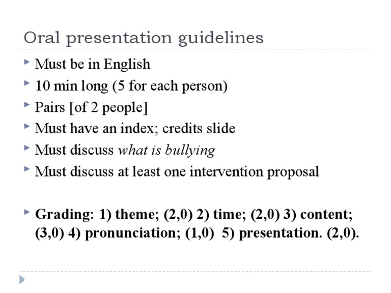 Oral Presentation Guidelines PDF