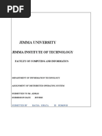 Jimma University: Jimma Institute of Technology