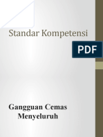 Standar Kompetensi Gangguan Cemas Menyeluruh