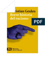 Christian Geulen - Breve Historia Del Racismo