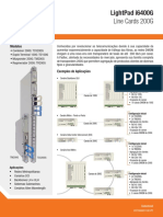 LightPad I6400g - Line Cards 200G