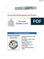 Environmental Management Policies