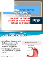 Infantile Hypertrophic Pyloric Stenosis: by Adrija Ghosal Intern of Malda Medical College and Hospital