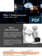 2.3 Métodos de Planeación_Plan 2. Subcontración