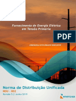 NDU 002 - Fornecimento de Energia Elétrica Em Tensão Primária