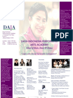 Daya Indonesia Performing Arts Academy: School of Music, Dance & Drama