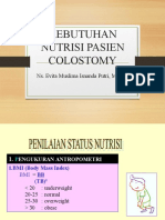 Kebutuhan Nutrisi Pasien Colostomy