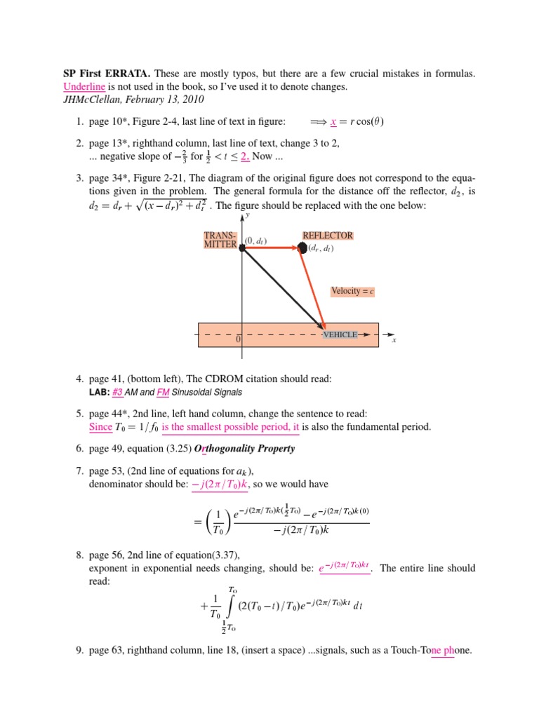 Solucionario Signal Processing First PDF Electronics Information