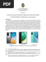 Assessment of Cybersecurity of Mobile Devices Supporting 5G Technology Sold in Lithuania