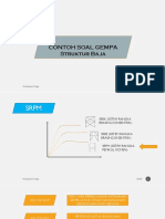 Contoh Soal Gempa Struktur Baja