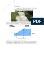 Resalto hidráulico: concepto, formación y usos