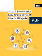 The 2021 Business Value Guide For AI: 6 Drivers of Value For AI Projects