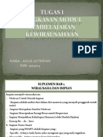 Tugas I Ringkasan Modul Pembelajaran Kewirausahaan