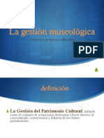 La gestión del patrimonio cultural