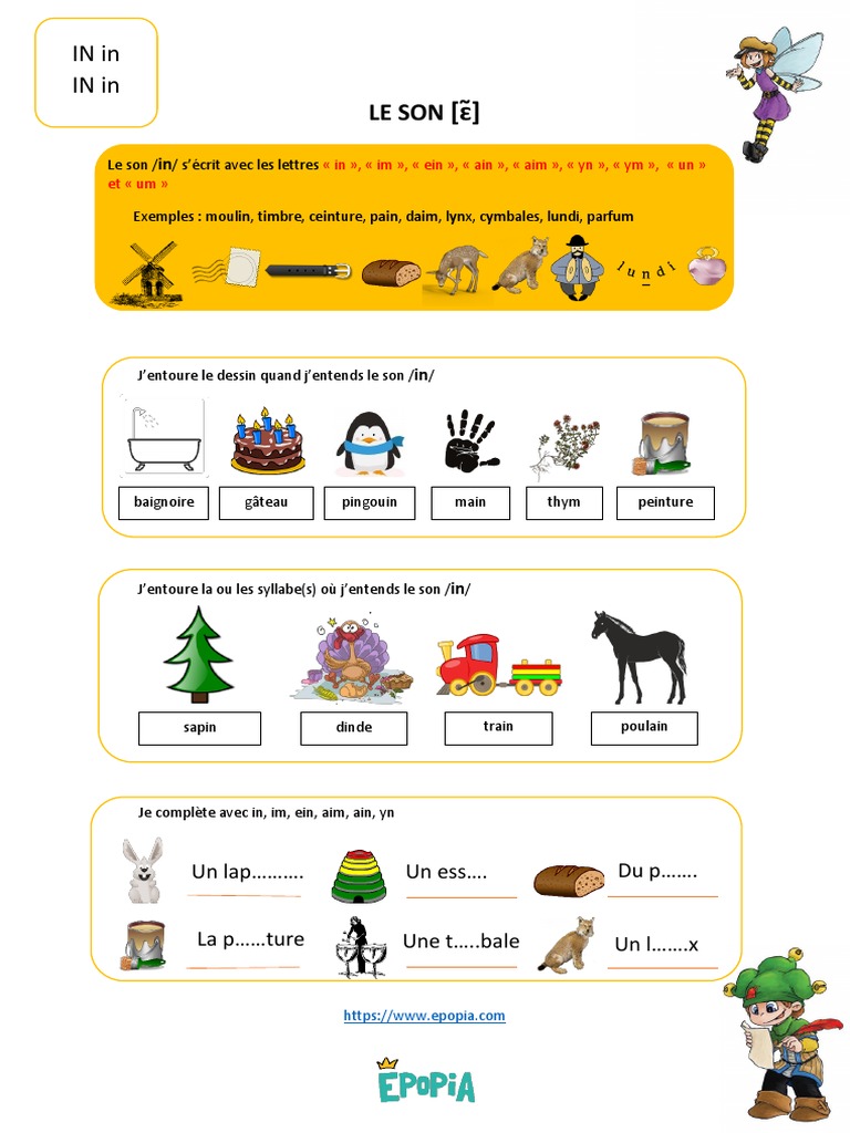 Fiche Son In Pdf