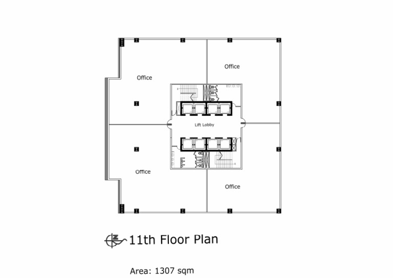 Floor Plan of Office Spaces | PDF