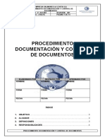 Procedimiento Documentación y Control de Documentos