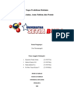 Tugas P.Biokim Petemuan 1 - Kelompok 7