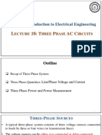 ELL 100 - Introduction to Electrical Engineering Lecture 18: Three Phase AC Circuits